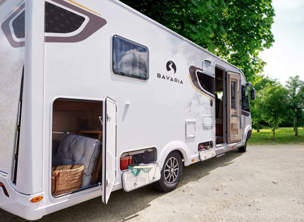 Avec chassis ALKO Bavaria